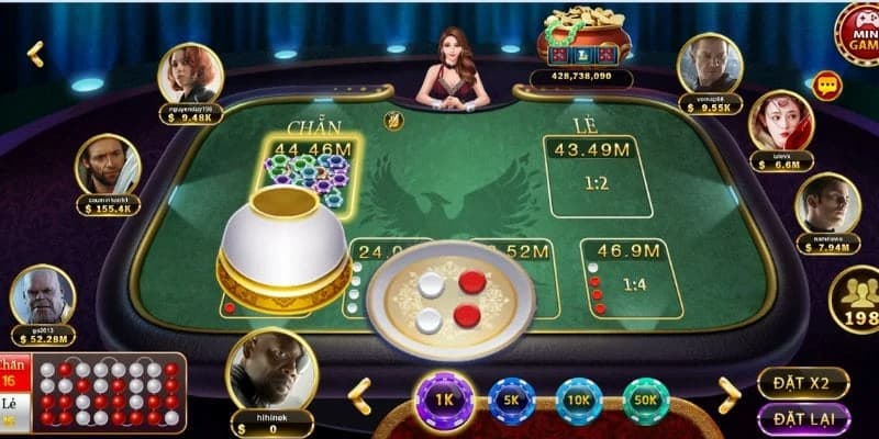 Các bước chơi Game xóc đĩa đổi thưởng 009